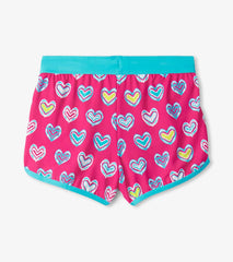 Hatley Swimwear | Girls Girls Pink Shibori Swim Shorts