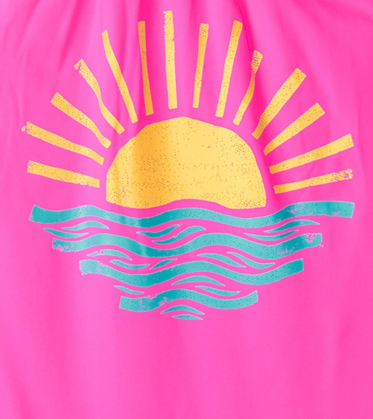 Hatley Swimwear | Girls Girls Sunrise Gather Gathered Swimsuit