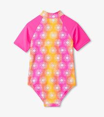Hatley Swimwear | Girls Girls Sunshine One-Piece Rashguard
