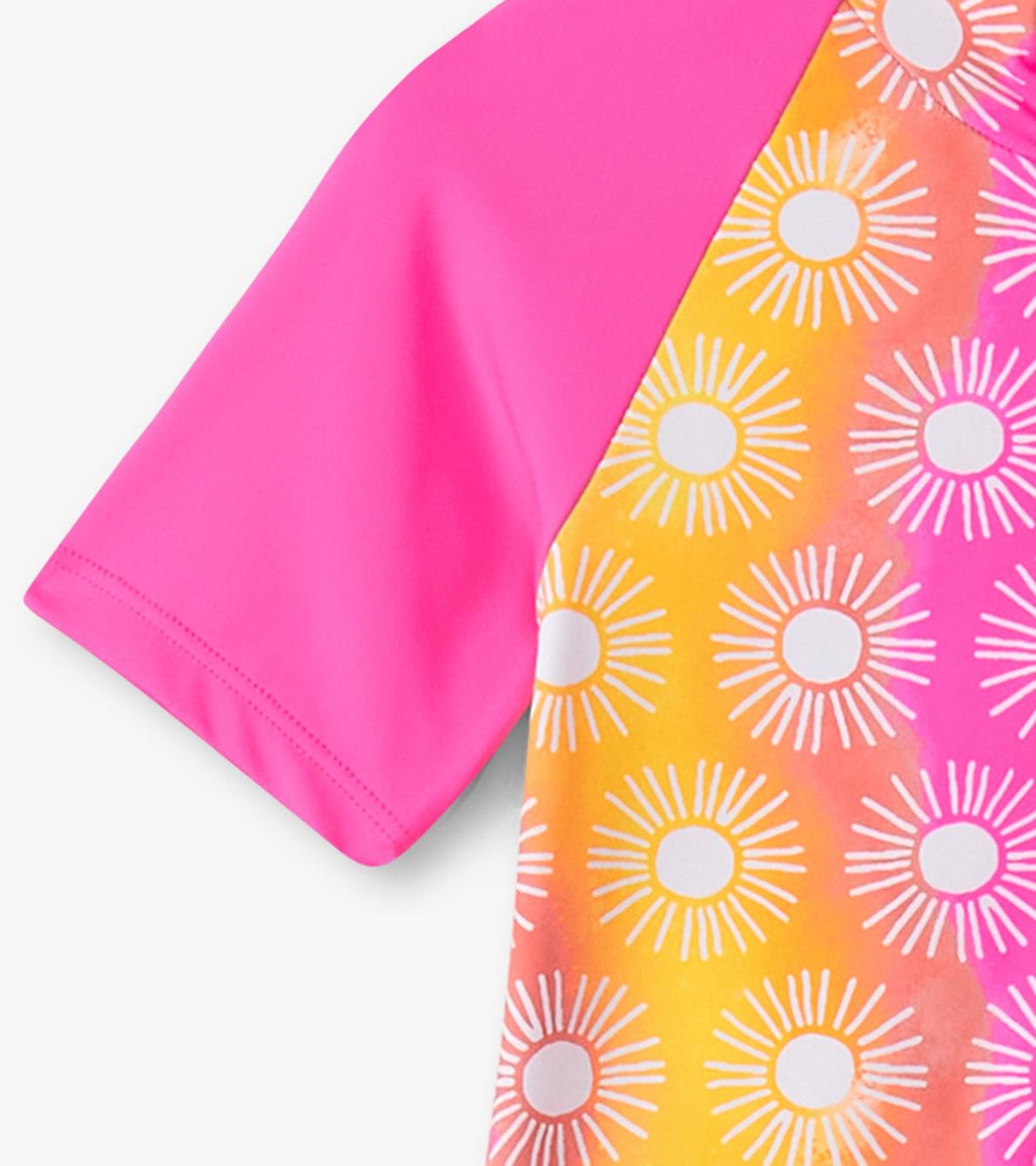 Hatley Swimwear | Girls Girls Sunshine One-Piece Rashguard