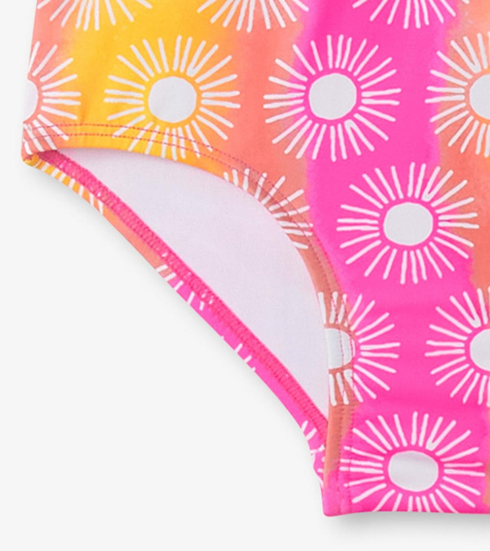 Hatley Swimwear | Girls Girls Sunshine One-Piece Rashguard
