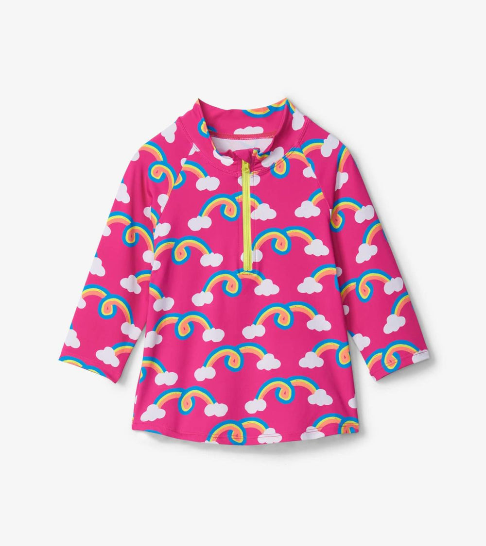 Hatley Swimwear | Girls Rainbow Arch Rashguard Set
