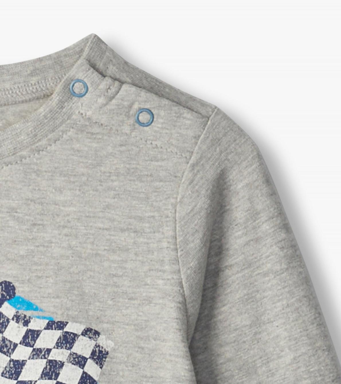 Hatley Tops | Baby &amp; Toddler Baby &amp; Toddler Boys Checkered Flag Long Sleeve T-Shirt