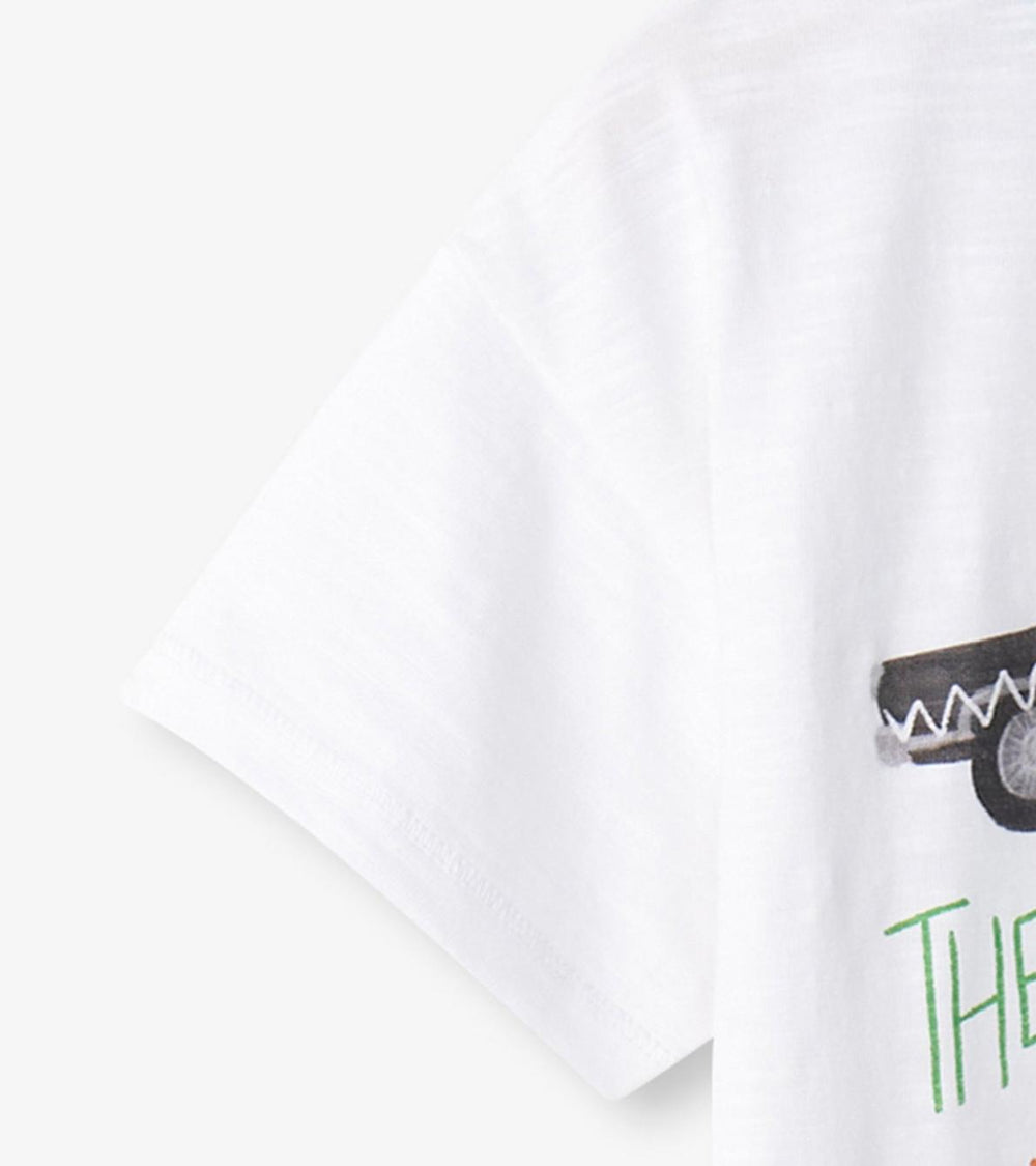 Hatley Tops | Baby &amp; Toddler Baby &amp; Toddler Boys Crazy Cars Slouchy Tee