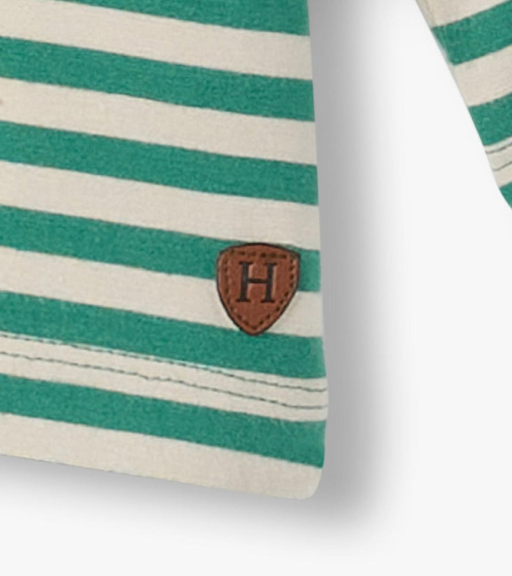 Hatley Tops | Baby &amp; Toddler Baby &amp; Toddler Boys Deep Sea Striped Long Sleeve Bamboo T-Shirt