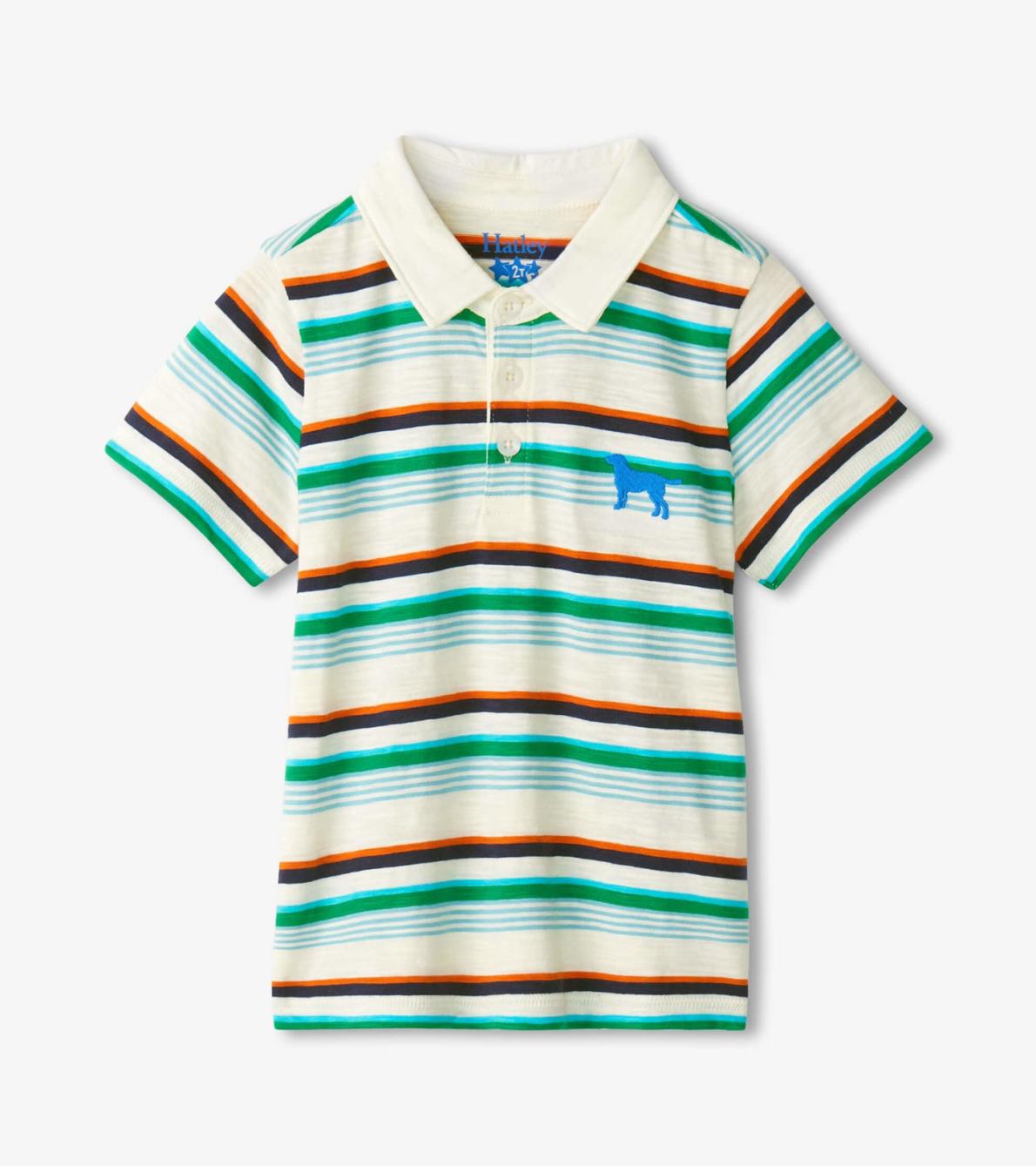 Hatley Tops | Baby &amp; Toddler Baby &amp; Toddler Boys Hiking Stripes Polo Shirt