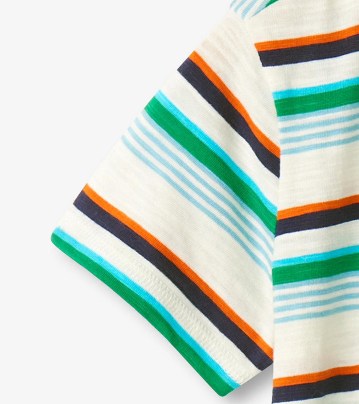 Hatley Tops | Baby &amp; Toddler Baby &amp; Toddler Boys Hiking Stripes Polo Shirt