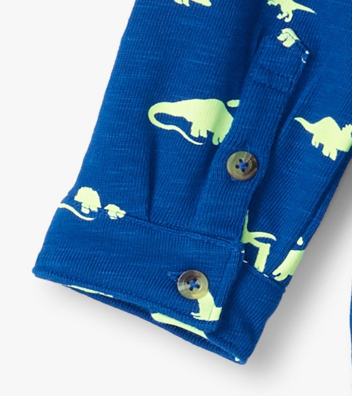 Hatley Tops | Baby &amp; Toddler Baby &amp; Toddler Boys Mini Dinos Button Down Shirt