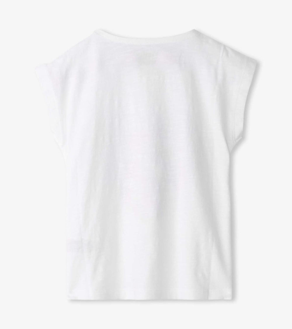 Hatley Tops | Baby &amp; Toddler Baby &amp; Toddler Girls Chiffon Heart Snap Button Shirt