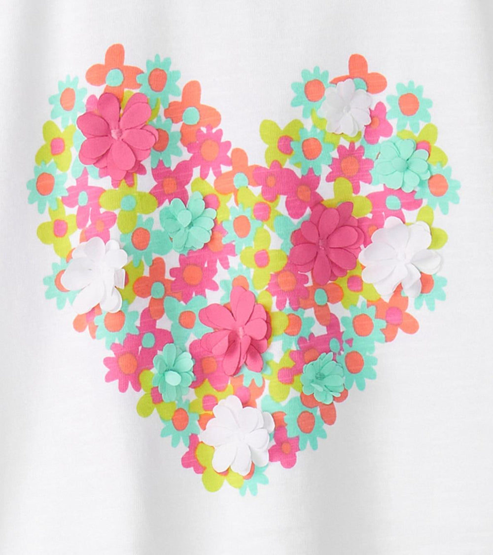 Hatley Tops | Baby &amp; Toddler Baby &amp; Toddler Girls Chiffon Heart Snap Button Shirt