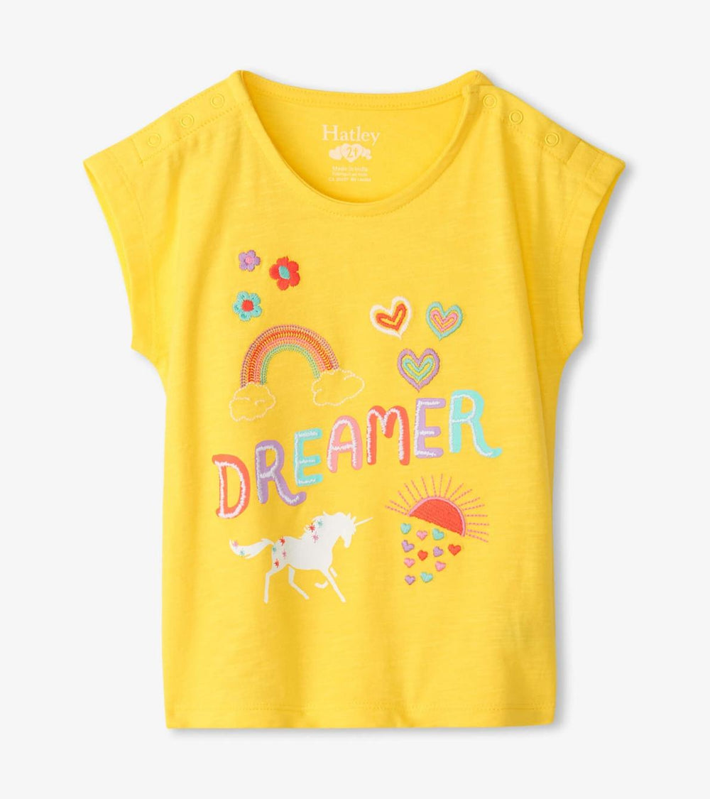 Hatley Tops | Baby &amp; Toddler Baby &amp; Toddler Girls Dreamer Snap Button Shirt