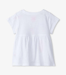 Hatley Tops | Baby &amp; Toddler Baby &amp; Toddler Girls Free Spirit White Graphic Tee