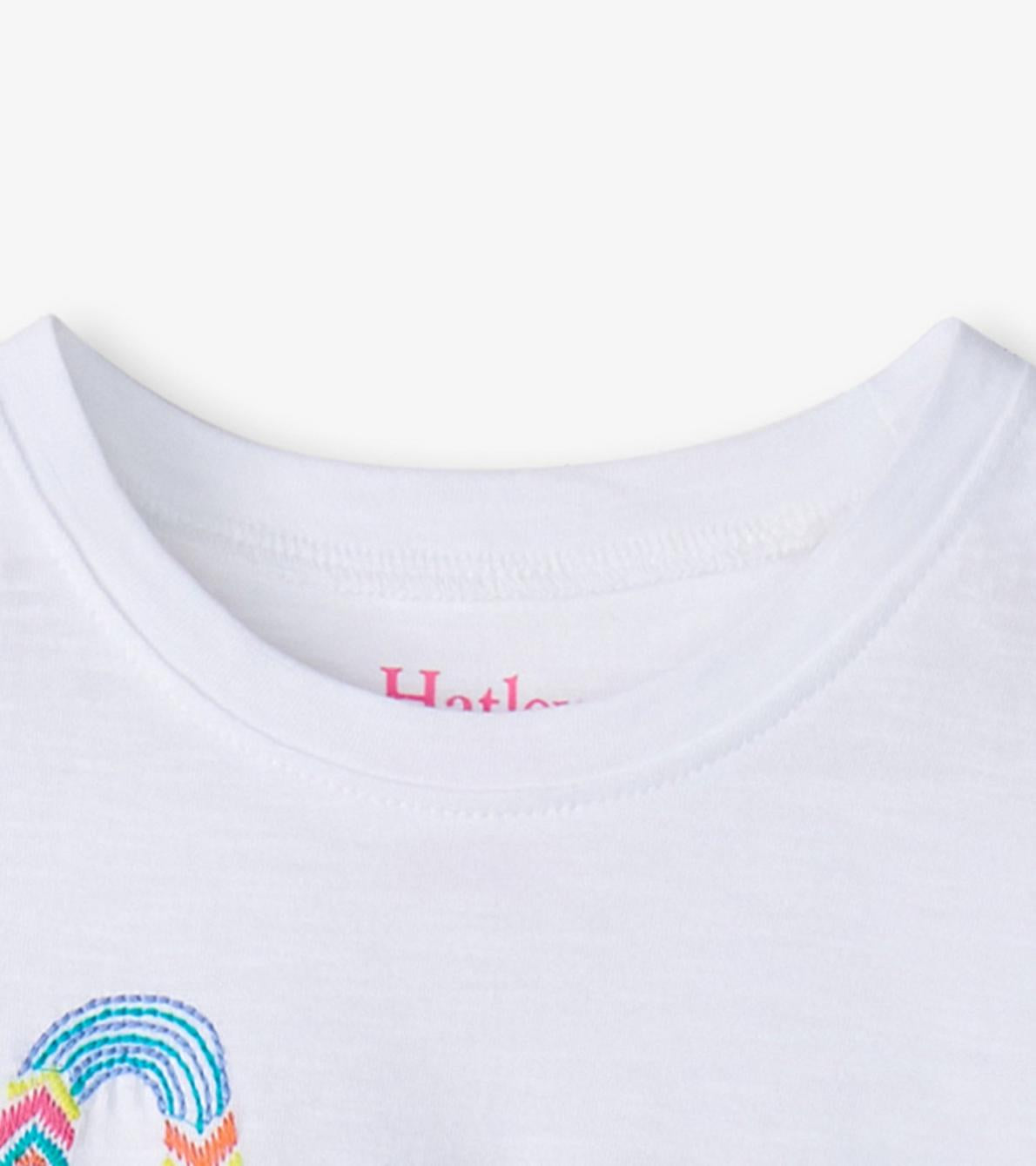 Hatley Tops | Baby &amp; Toddler Baby &amp; Toddler Girls Free Spirit White Graphic Tee