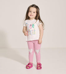 Hatley Tops | Baby &amp; Toddler Baby &amp; Toddler Girls Free Spirit White Graphic Tee