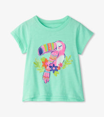 Hatley Tops | Baby &amp; Toddler Baby &amp; Toddler Girls Garden Tucan Graphic Tee