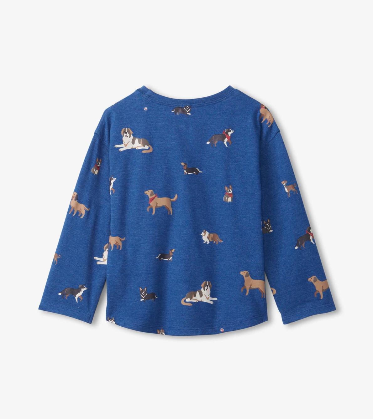 Hatley Tops | Baby &amp; Toddler Bandana Dogs Long Sleeve T-Shirt