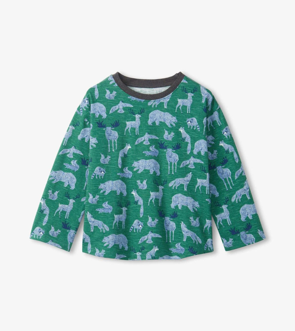 Hatley Tops | Baby &amp; Toddler Forest Animals Long Sleeve T-Shirt
