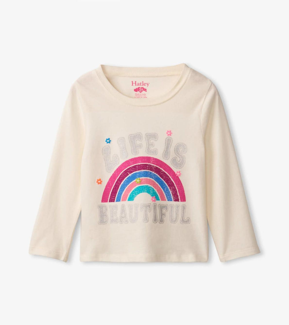 Hatley Tops | Baby &amp; Toddler Rainbow Long Sleeve T-Shirt