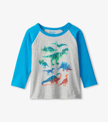Hatley Tops | Baby &amp; Toddler Real Dinos Long Sleeve T-Shirt