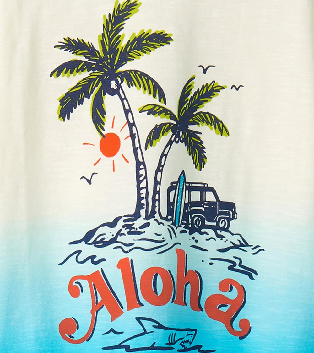 Hatley Tops | Boys Boys Aloha Graphic Tee
