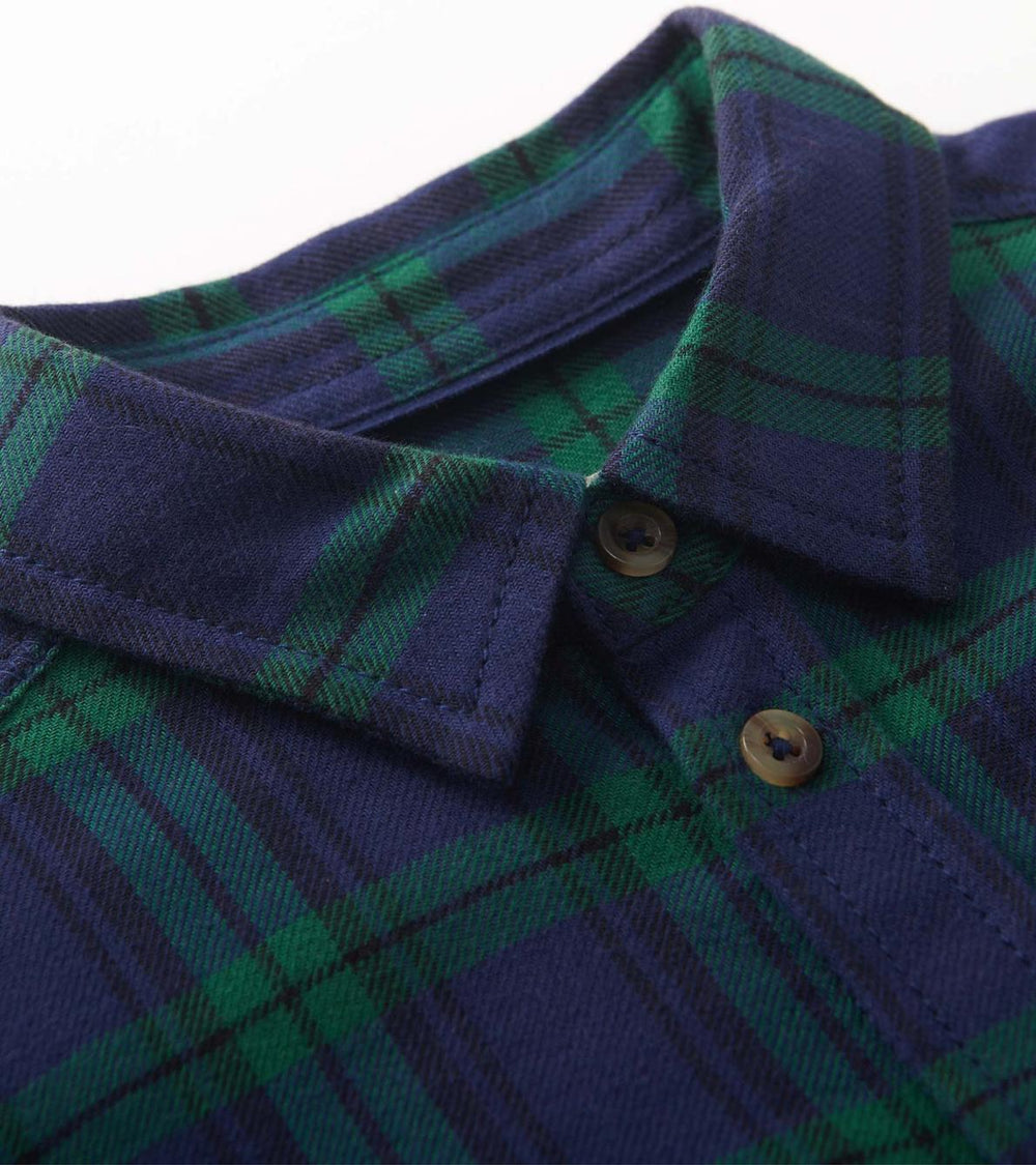 Hatley Tops | Boys Boys Blackwatch Plaid Button Down Shirt