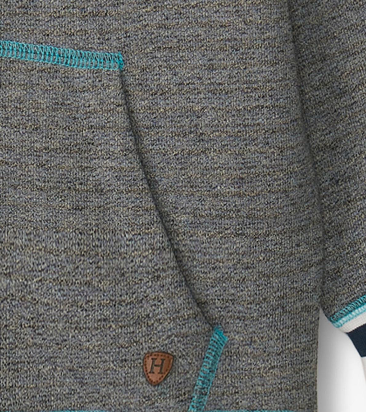 Hatley Tops | Boys Boys Blue Flame Zip-Up Hoodie