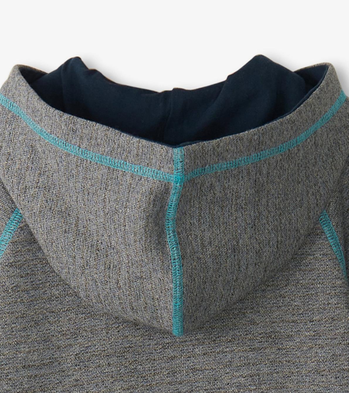 Hatley Tops | Boys Boys Blue Flame Zip-Up Hoodie