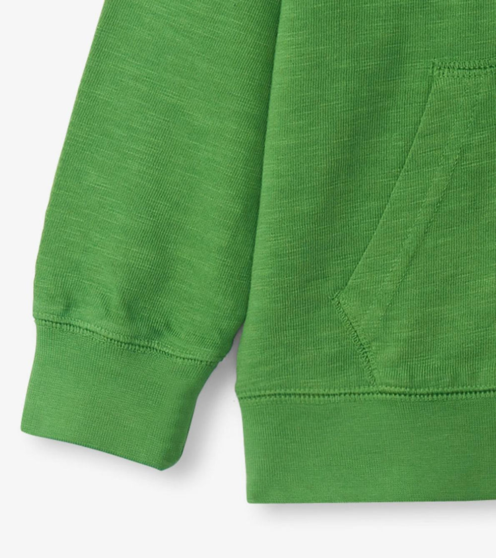 Hatley Tops | Boys Boys Camp Green Zip-Up Hoodie