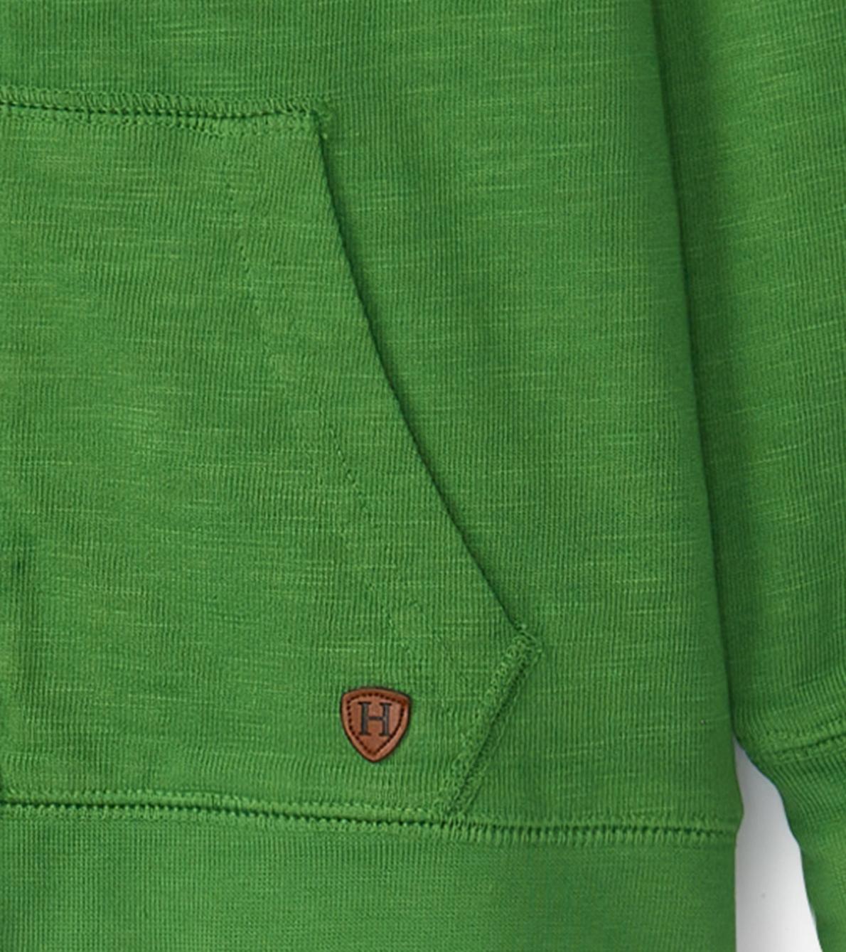 Hatley Tops | Boys Boys Camp Green Zip-Up Hoodie