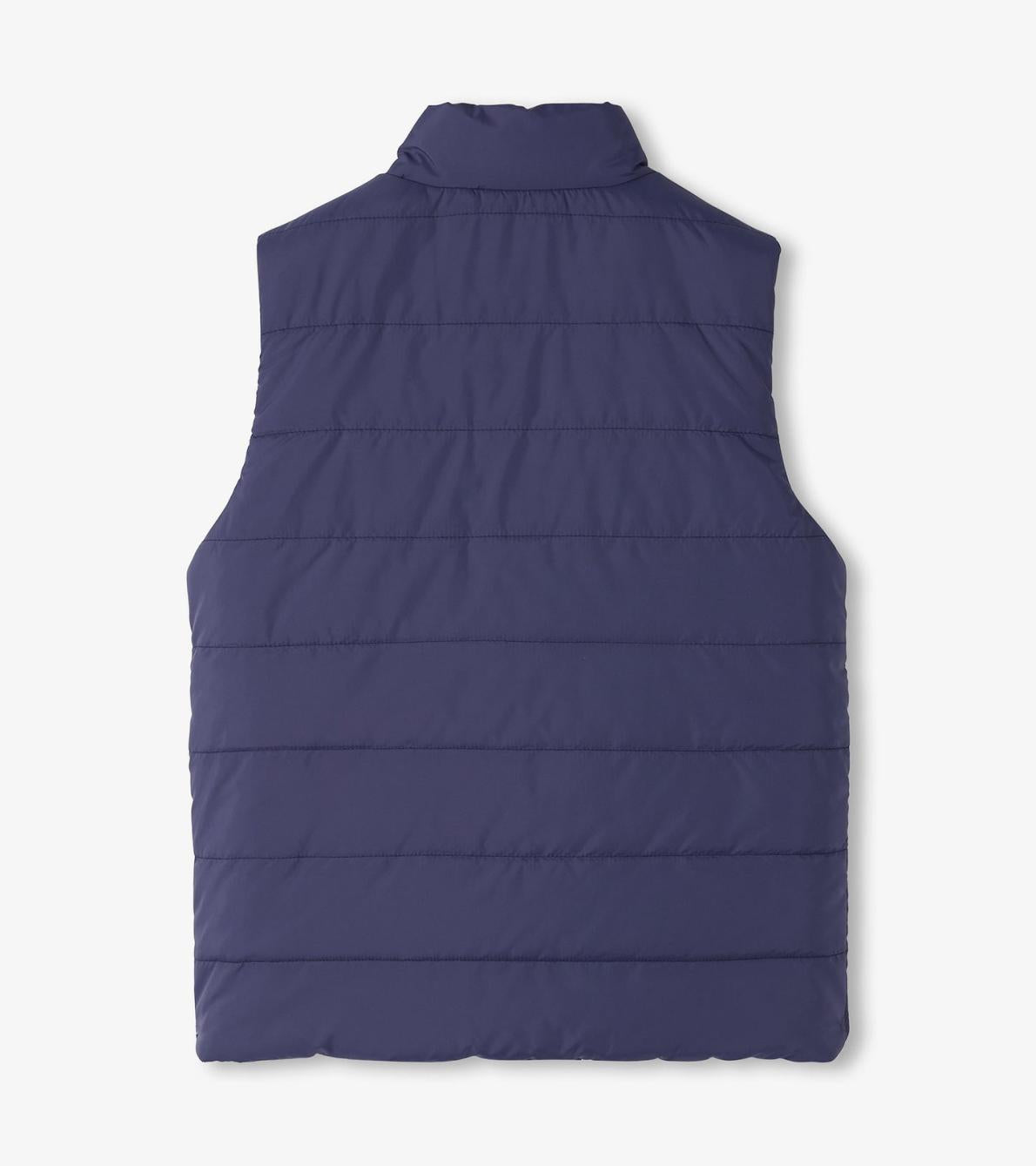 Hatley Tops | Boys Boys Dino Fossils Reversible Quilted Vest