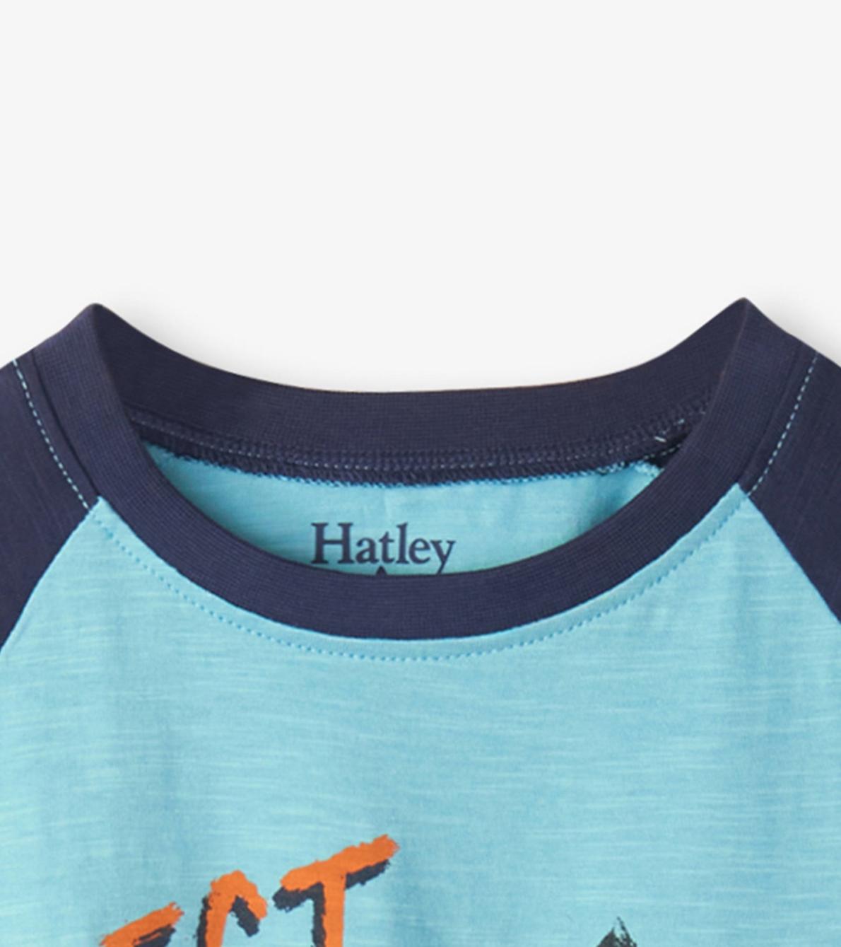 Hatley Tops | Boys Boys Forest Animals Raglan T-Shirt