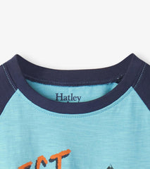 Hatley Tops | Boys Boys Forest Animals Raglan T-Shirt