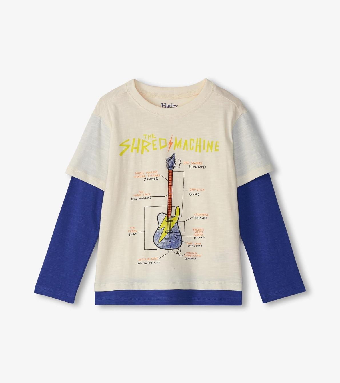 Hatley Tops | Boys Boys Guitar Fooler Long Sleeve T-Shirt