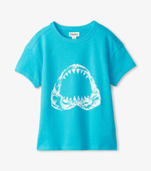 Hatley Tops | Boys Boys Open Wide Graphic Tee
