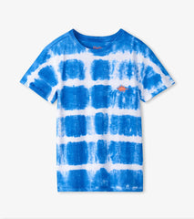 Hatley Tops | Boys Boys Reptile Tie Dye Tee