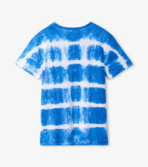 Hatley Tops | Boys Boys Reptile Tie Dye Tee