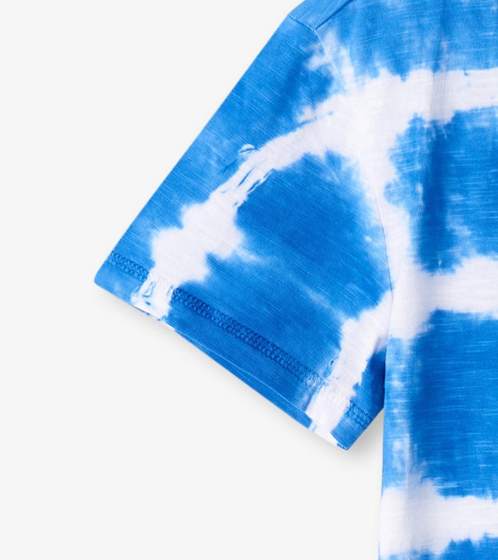 Hatley Tops | Boys Boys Reptile Tie Dye Tee