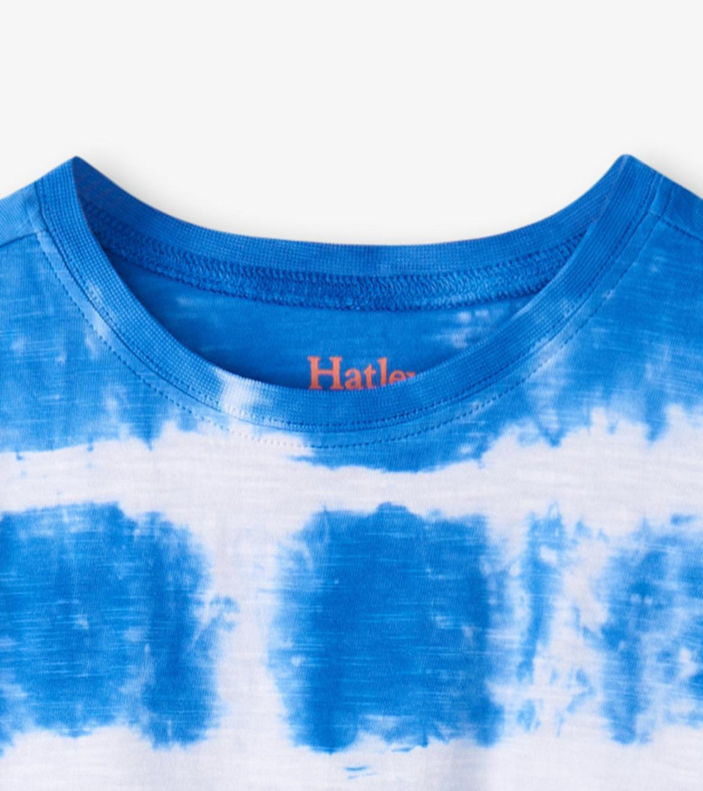 Hatley Tops | Boys Boys Reptile Tie Dye Tee