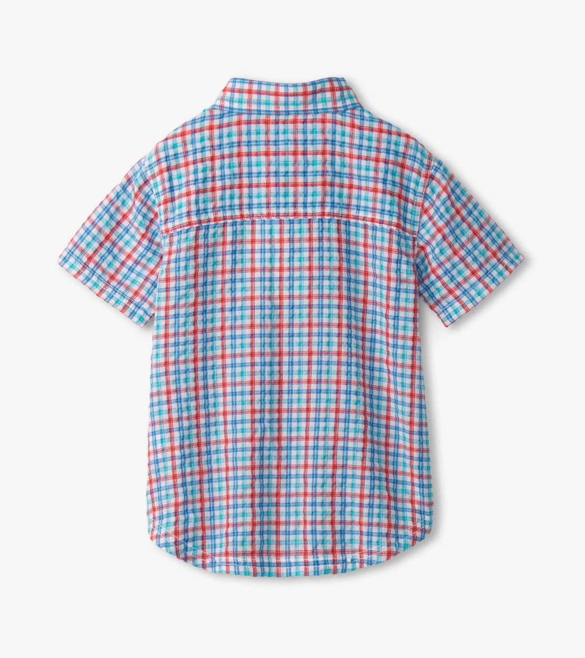 Hatley Tops | Boys Boys Scuba Check Button Down Shirt