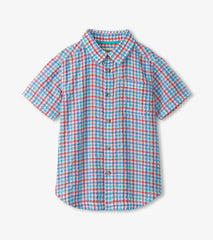 Hatley Tops | Boys Boys Scuba Check Button Down Shirt