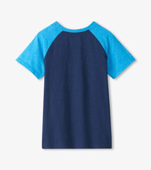 Hatley Tops | Boys Boys Sharks Raglan T-Shirt