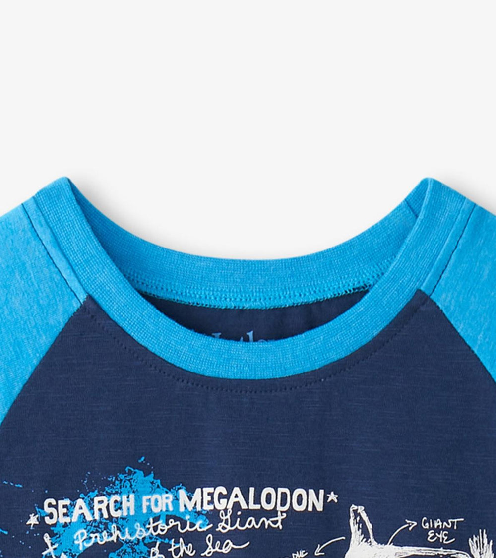 Hatley Tops | Boys Boys Sharks Raglan T-Shirt