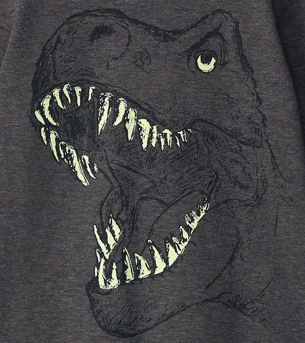 Hatley Tops | Boys Boys T-Rex Glow In The Dark Long Sleeve T-Shirt