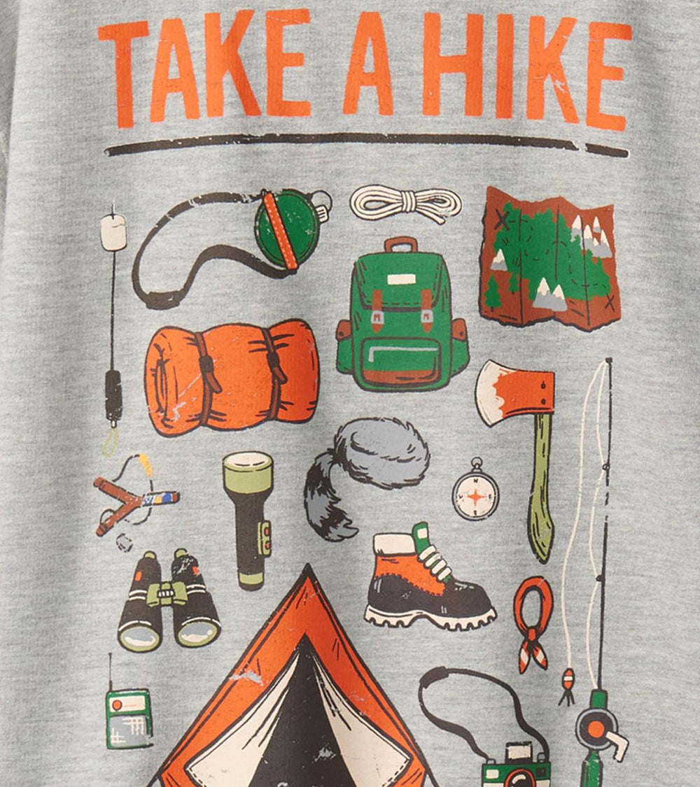 Hatley Tops | Boys Boys Take A Hike Graphic Tee