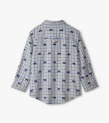 Hatley Tops | Boys Mini Bears Button Down Shirt