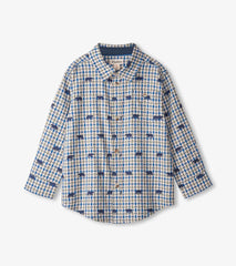 Hatley Tops | Boys Mini Bears Button Down Shirt