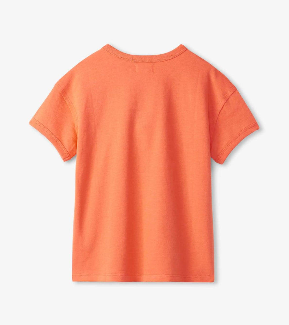 Hatley Tops | Girls Boys Dino Glow Graphic Tee