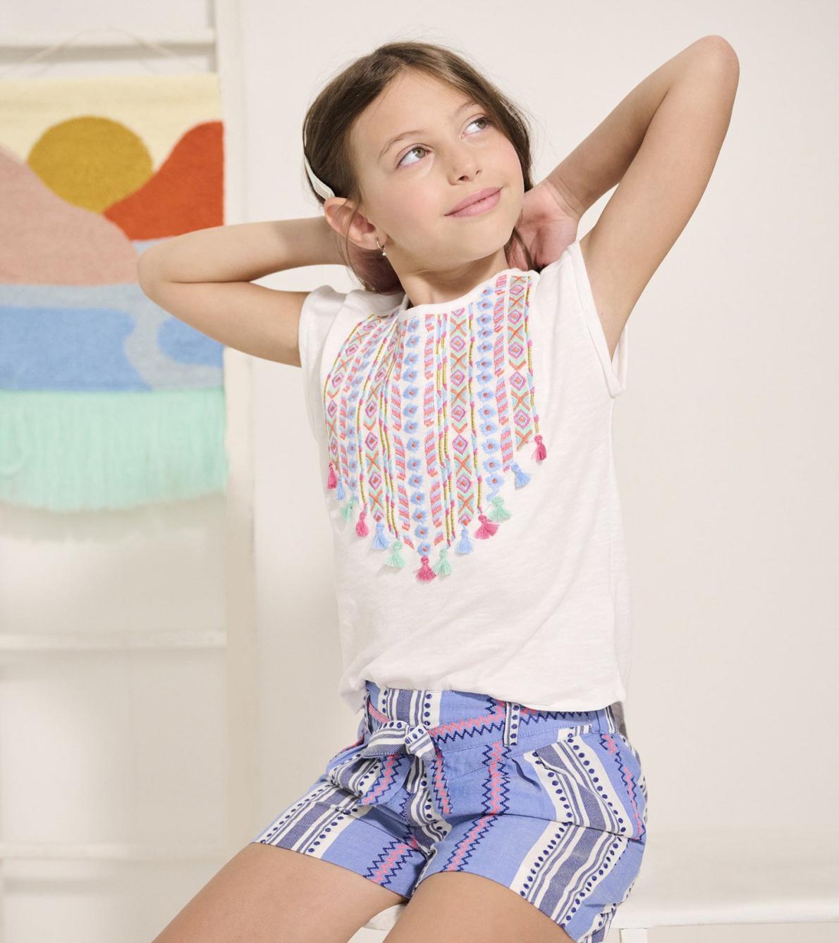 Hatley Tops | Girls Girls Boho Relaxed Relaxed T-Shirt