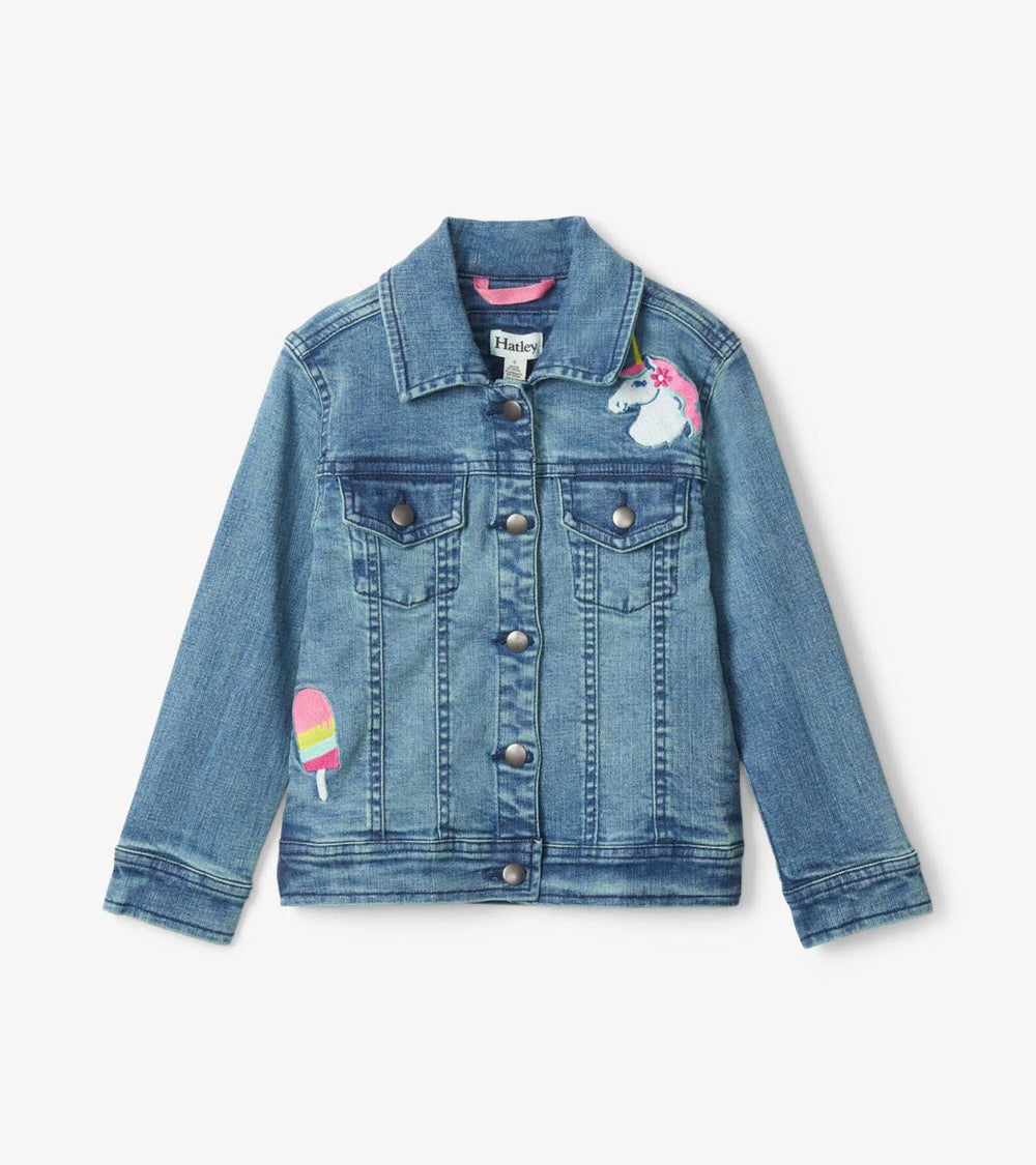 Hatley Tops | Girls Girls Everything Fun Jean Jacket