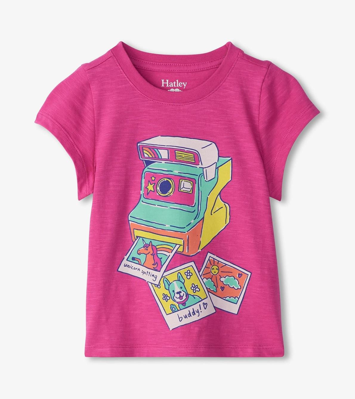 Hatley Tops | Girls Girls Flash Photo Graphic Tee